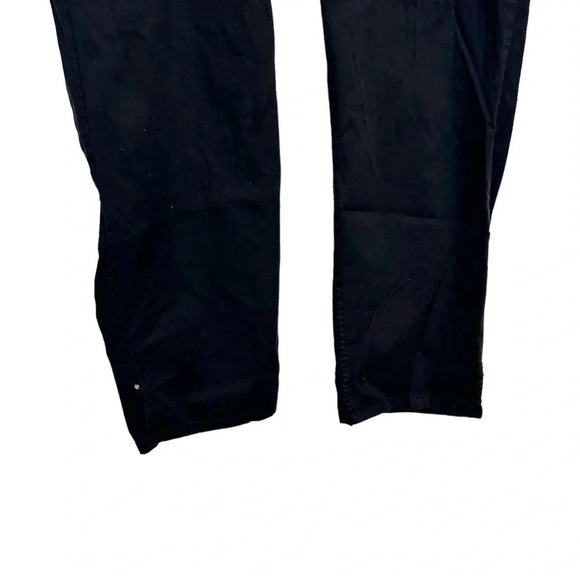 Cathy Daniels 16 black cropped cotton spandex blend pants - Picture 3 of 9